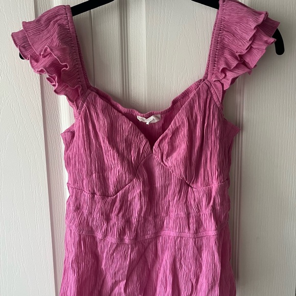 Pink Ruffled Blouse - Picture 3 of 4